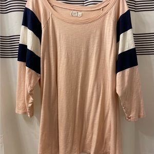 Maurices 24/7 Colorblock top Size 2